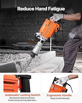 Amazon.com: VEVOR Demolition Jack Hammer, MAX 2200W Electric